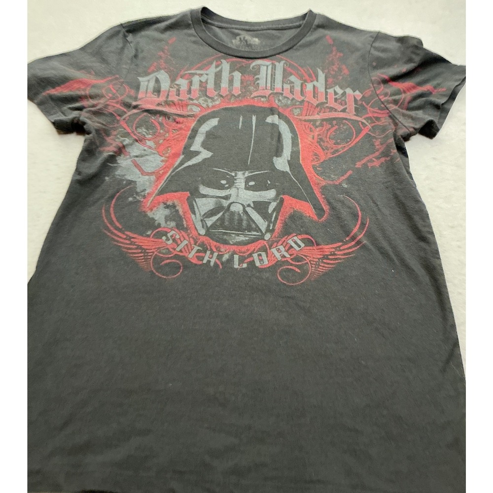 Star Wars Vintage Darth Vader Sith Lord Graphic Tee Shirt Small Black Y2K Style‎